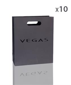 Vegas Papiertüte gross (10er Pack) 